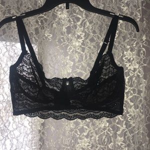 🎉No Boundries Black See through Bra